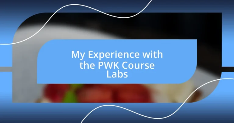 My Experience with the PWK Course Labs